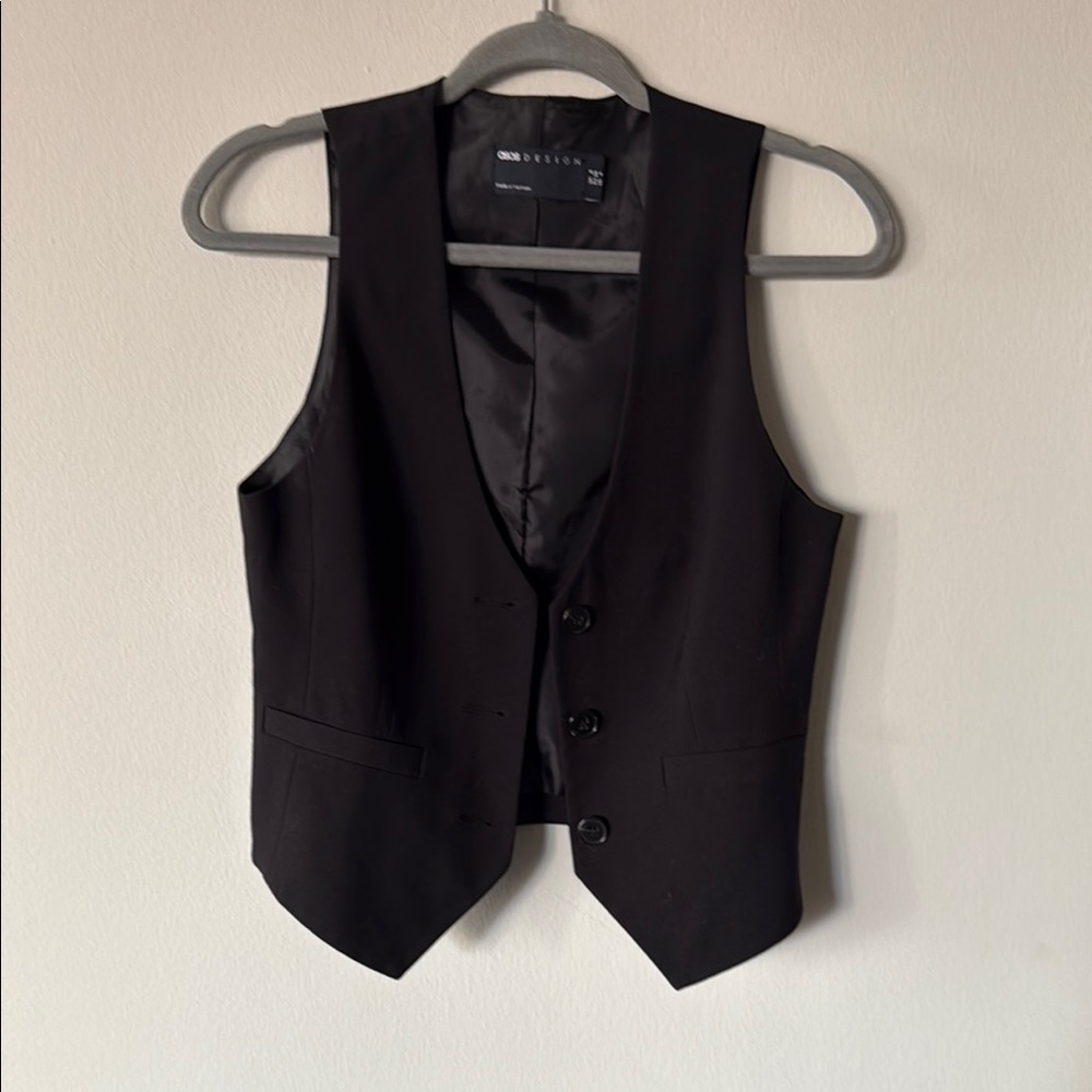 ASOS Black Sleeveless Blouse